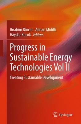 Cover of Progress in Sustainable Energy Technologies Vol II