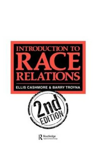 Cover of Introduction To Race Relations