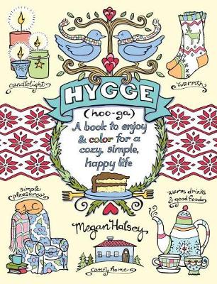 Book cover for Hygge Adult Coloring Book