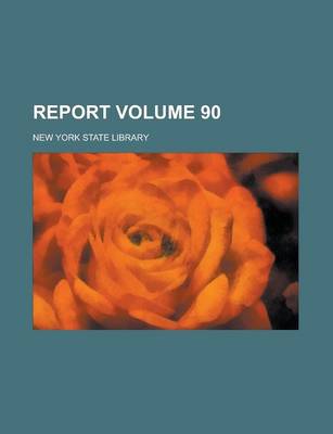 Book cover for Report Volume 90