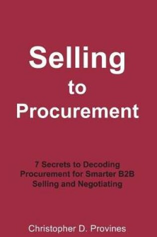 Cover of Selling to Procurement