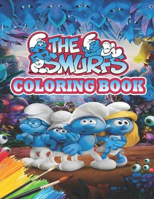 Book cover for The Smurfs Coloring Book