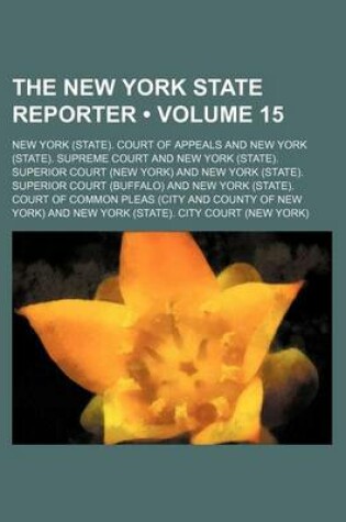 Cover of The New York State Reporter (Volume 15)