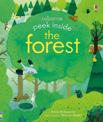 Book cover for Peek Inside a Forest