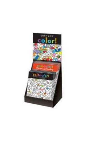 Cover of Zolocolor Christmas Doodling Mixed Counter Display Prepack 8