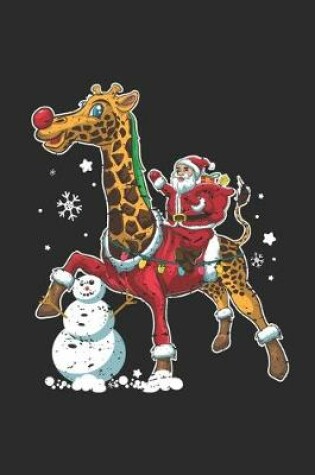 Cover of Christmas - Santa Riding Giraffe