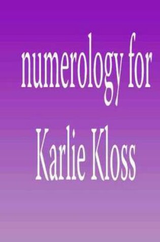 Cover of Numerology for Karlie Kloss