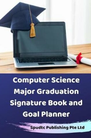 Cover of Computer Science Major Graduation Signature Book and Goal Planner