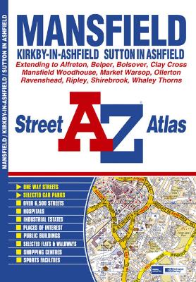 Book cover for Mansfield A-Z Street Atlas