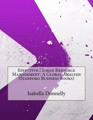Book cover for Effective Human Resource Management