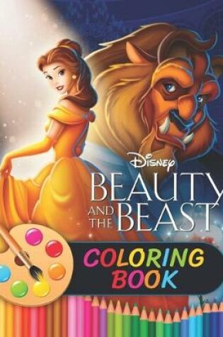 Cover of Beauty and the Beast Coloring Book