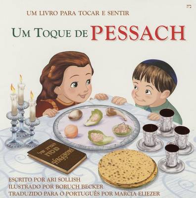 Book cover for Touch of Passover - Portuguese (Um Toque de Pessach)