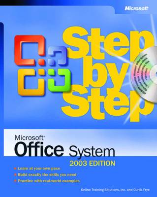 Book cover for Microsoft Office System Step by Step -- 2003 Edition