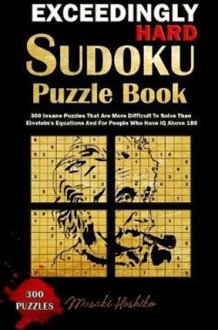 Cover of Exceedingly Hard Sudoku Puzzle Book