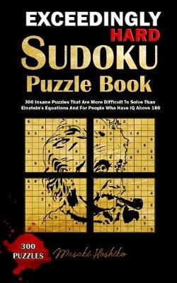 Book cover for Exceedingly Hard Sudoku Puzzle Book