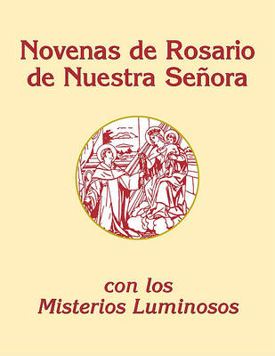 Book cover for Novenas de Rosario-Large Print