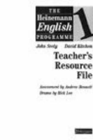 Cover of The Heinemann English Programme 1-3 Teacher's Resource File 1