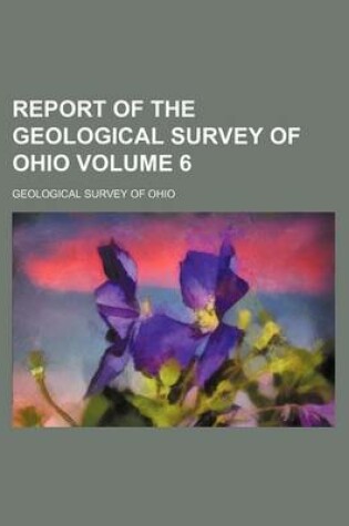 Cover of Report of the Geological Survey of Ohio Volume 6