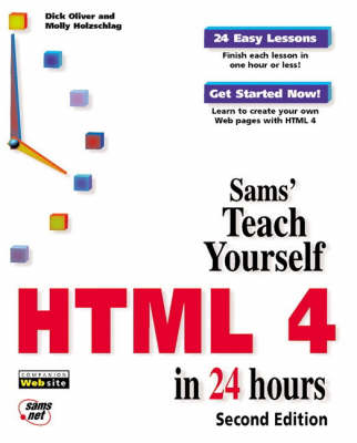 Book cover for Sams' Teach Yourself HTML 4 IN 24 HOURS, 2ND EDITION