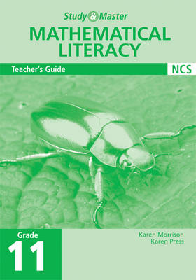 Book cover for Study and Master Mathematical Literacy Grade 11 Teacher's Guide