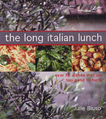 Book cover for The Long Italian Lunch