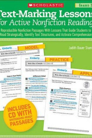 Cover of Text-Marking Lessons for Active Nonfiction Reading