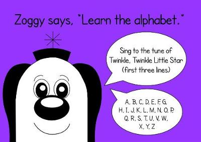 Book cover for Zoggy Learns the Alphabet