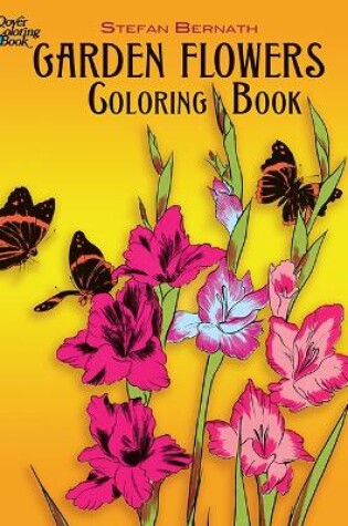 Cover of Garden Flowers Coloring Book