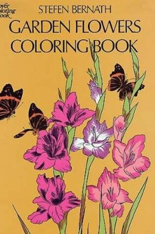 Cover of Garden Flowers Coloring Book