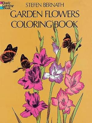 Cover of Garden Flowers Coloring Book