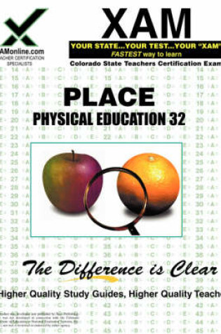 Cover of Place Physical Education 32 Teacher Certification Test Prep Study Guide