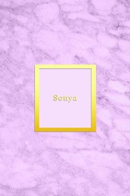 Book cover for Sonya