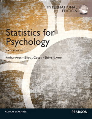 Book cover for Statistics for Psychology, plus MyStatLab with Pearson eText