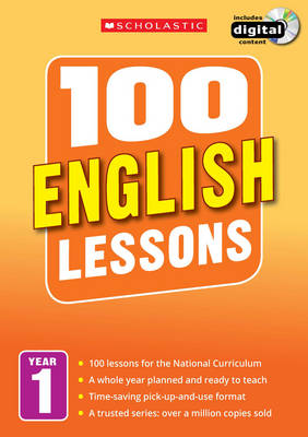 Book cover for 100 English Lessons: Year 1