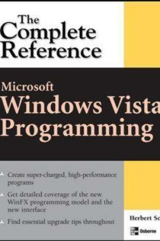 Cover of Microsoft Windows Vista Programming