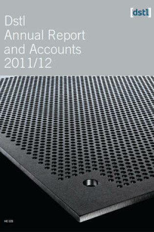 Cover of Defence Science and Technology Laboratory annual report and accounts 2011/12