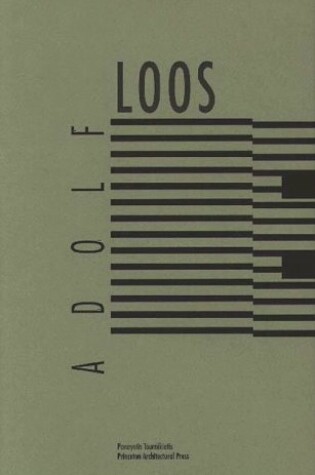 Cover of Adolf Loos