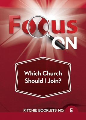 Book cover for Focus on Which Church Should I Join Booklet