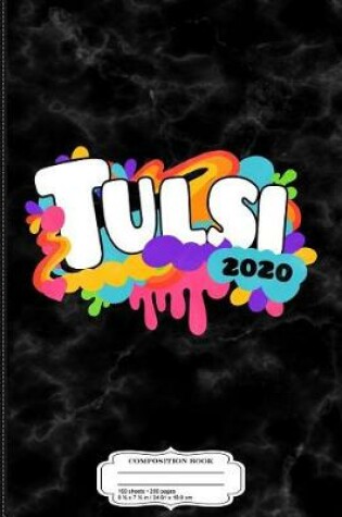 Cover of Tulsi Gabbard for President 2020 Retro Composition Notebook