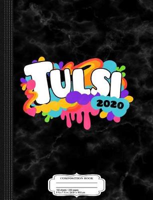 Book cover for Tulsi Gabbard for President 2020 Retro Composition Notebook