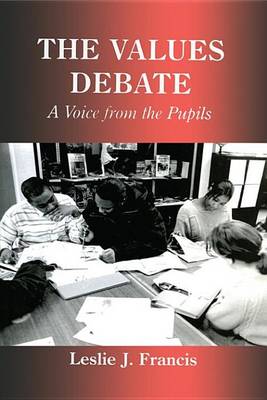 Book cover for Values Debate, The: A Voice from the Pupils