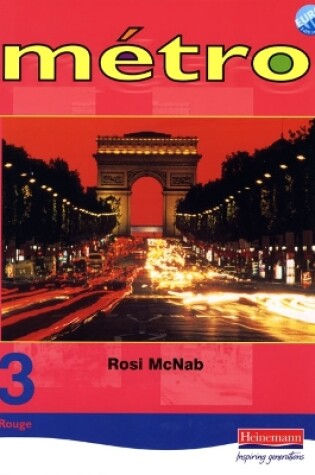 Cover of Metro 3 Rouge Pupil Book Euro Edition