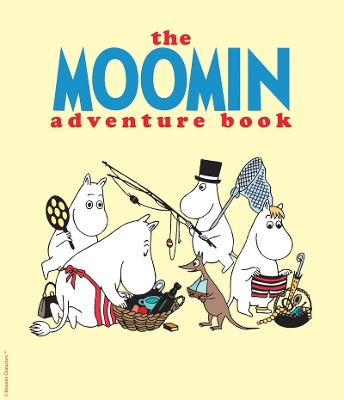 Book cover for The Moomin Adventure Book