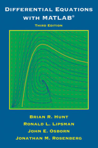 Cover of Differential Equations with Matlab