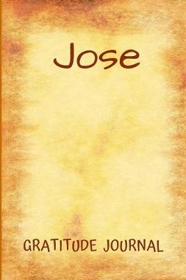 Book cover for Jose Gratitude Journal
