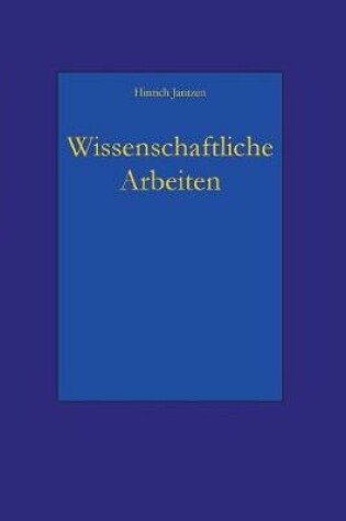 Cover of Wissenschaftliche Arbeiten