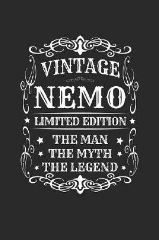 Cover of Vintage Nemo Limited Edition The Man Myth The Legend