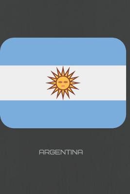 Book cover for Argentina Flag Journal