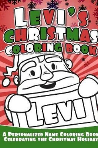 Cover of Levi's Christmas Coloring Book