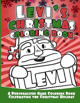 Book cover for Levi's Christmas Coloring Book